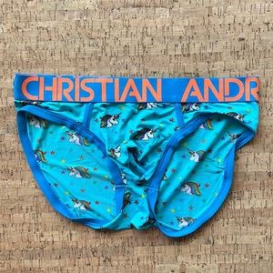 Mens Andrew Christian Unicorn Briefs